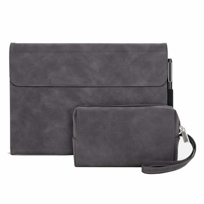 For Microsoft Surface Go 3 / 2 / 1 Sheepskin All-Inclusive Shockproof Protective Case with Power ...