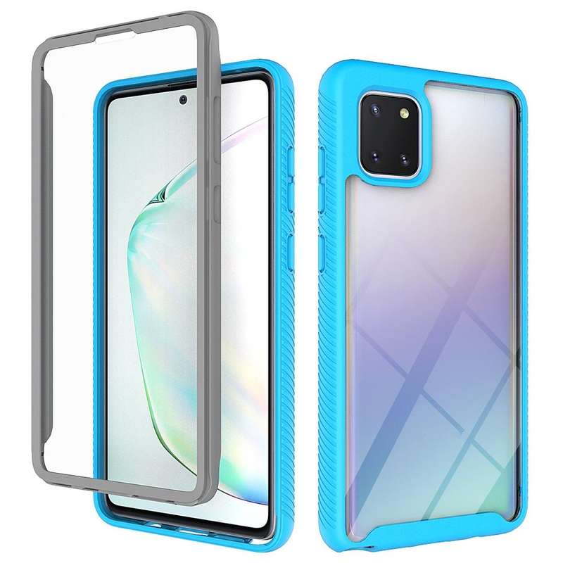 For Samsung Galaxy Note 10 Lite Starry Sky Solid Color Series Shockproof PC + TPU Protective Case...