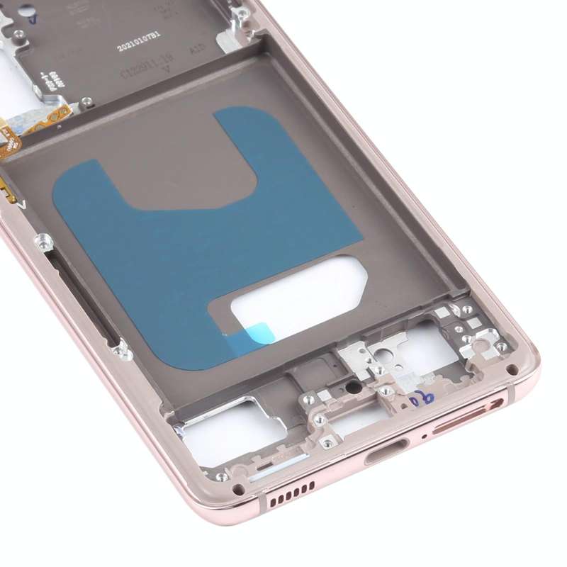For Samsung Galaxy S21  Middle Frame Bezel Plate (Gold)