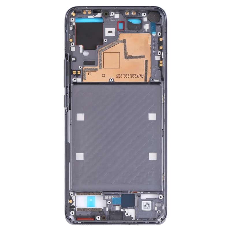 Original Front Housing LCD Frame Bezel Plate for Xiaomi Mi 11(Black)
