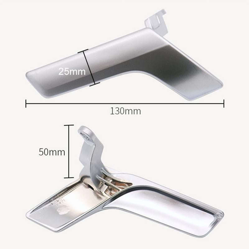 Car Left Side Electroplating Bright Inner Door Handle for Mercedes-Benz C Class W204 2008-2015, L...
