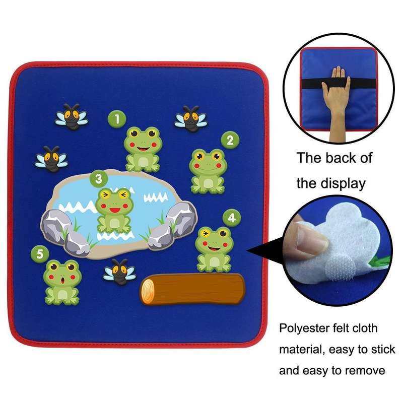 Story Felt Board Nursery Rhyme Storyboard Educational Early Education Toys