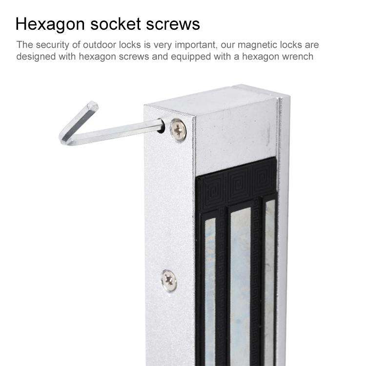 YH-180D Double Door Magnetic Lock (300Lbs)