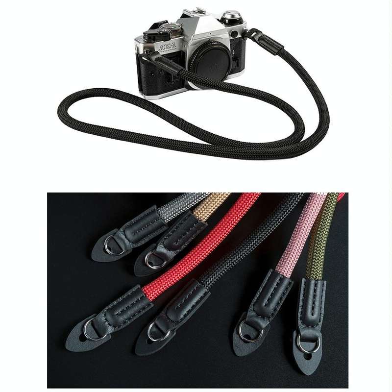 Climbing Rope Camera Wrist Strap SLR Camera Wear-resistant Bracelet(Grey)