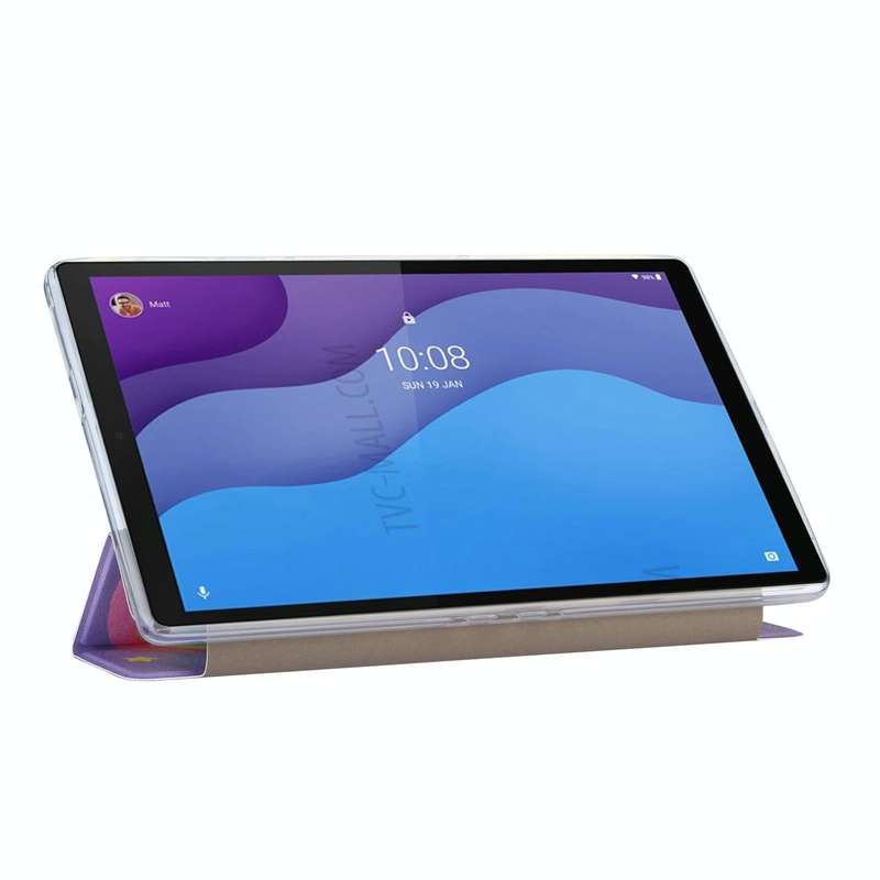 For Lenovo Tab M10 HD Gen 2 (TB-X306F) Coloured Drawing Pattern Horizontal Flip Leather Case with...