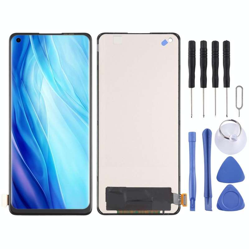 TFT Material LCD Screen and Digitizer Full Assembly for OPPO Reno3 Pro 5G / Reno4 Pro / OnePlus 8...