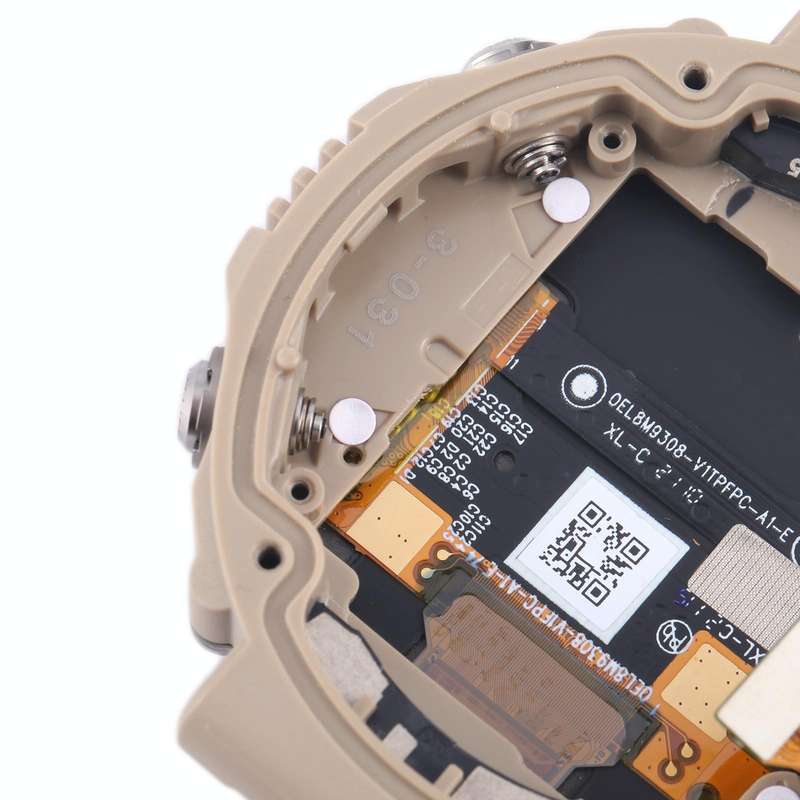 For Amazfit T-Rex Ultra Original LCD Screen Digitizer Full Assembly With Frame(Yellow)
