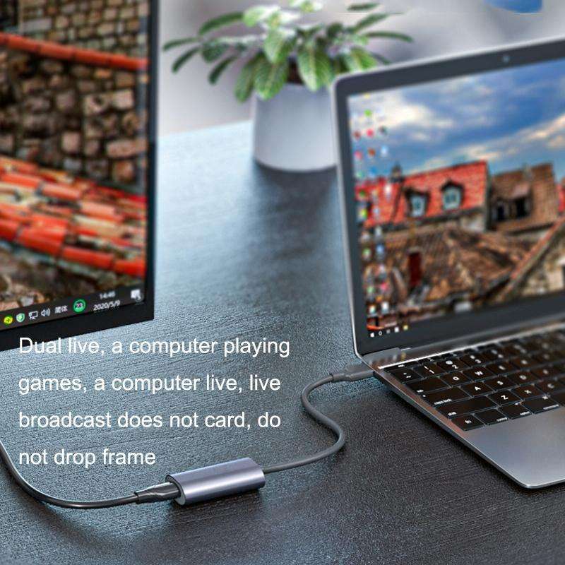 HD31 HDMI To USB2.0 High Definition Game Live Recording 4K With Cable Collector