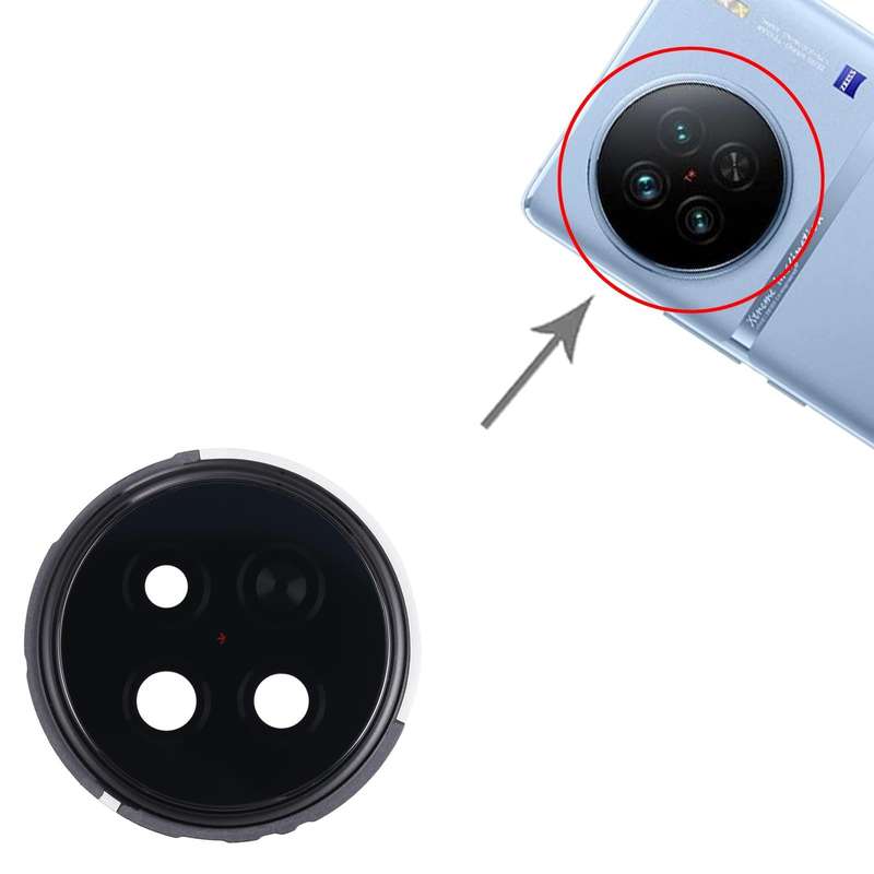 For vivo X90 Original Camera Lens Cover (Black)