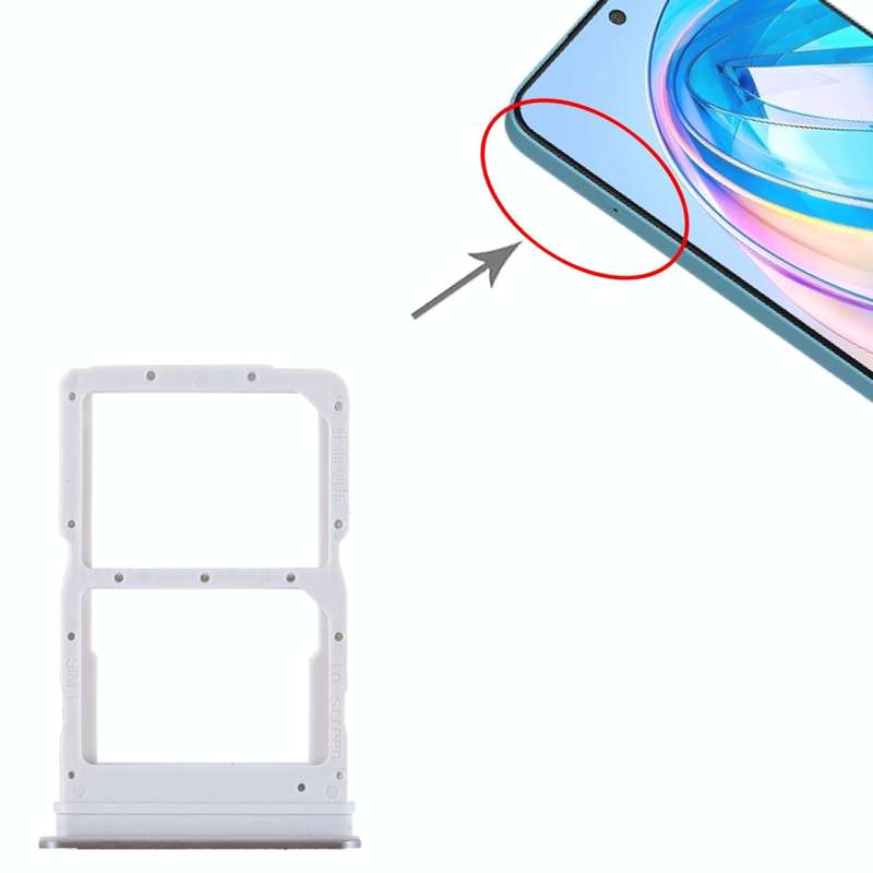 For Honor X8a SIM + SIM Card Tray (Grey)