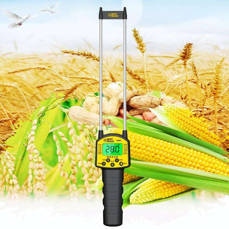 Smart Sensor AR991 Voice Prompt Grain Moisture Content Tester
