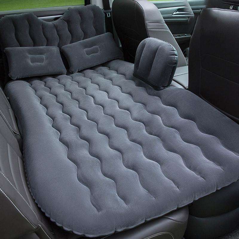 Universal Car Travel Inflatable Mattress Air Bed Camping Back Seat Couch, Size: 90 x 135cm(Black)