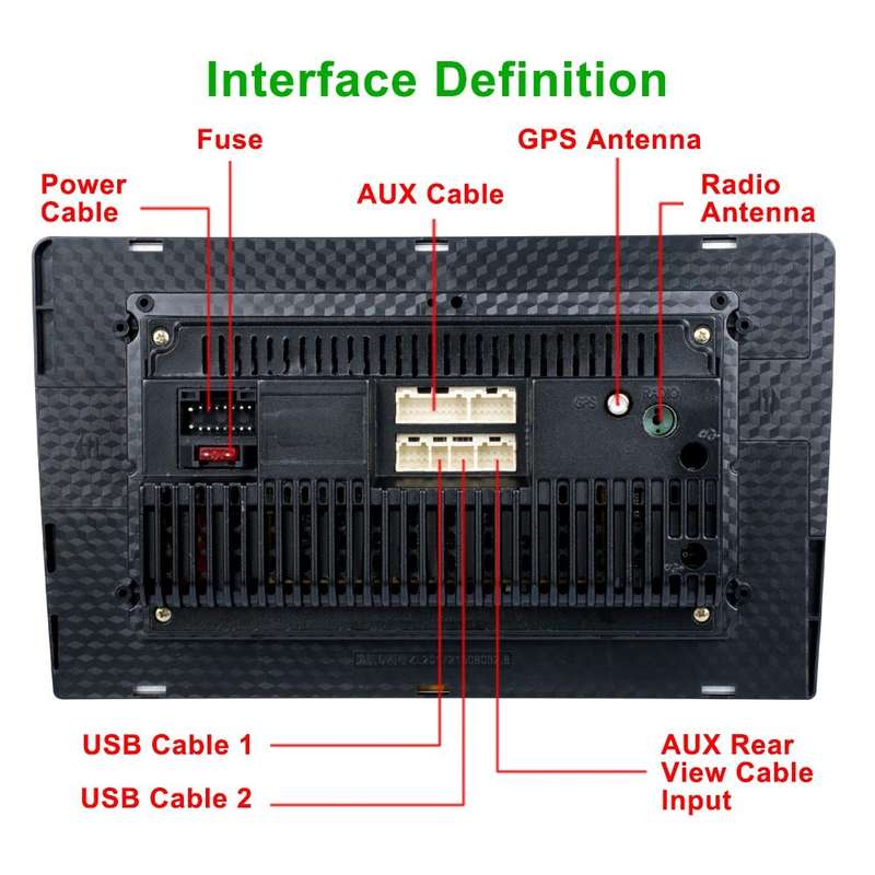HD 10.1 inch Universal Car Android 8.1 Radio Receiver MP5 Player, Support FM & Bluetooth & TF Car...