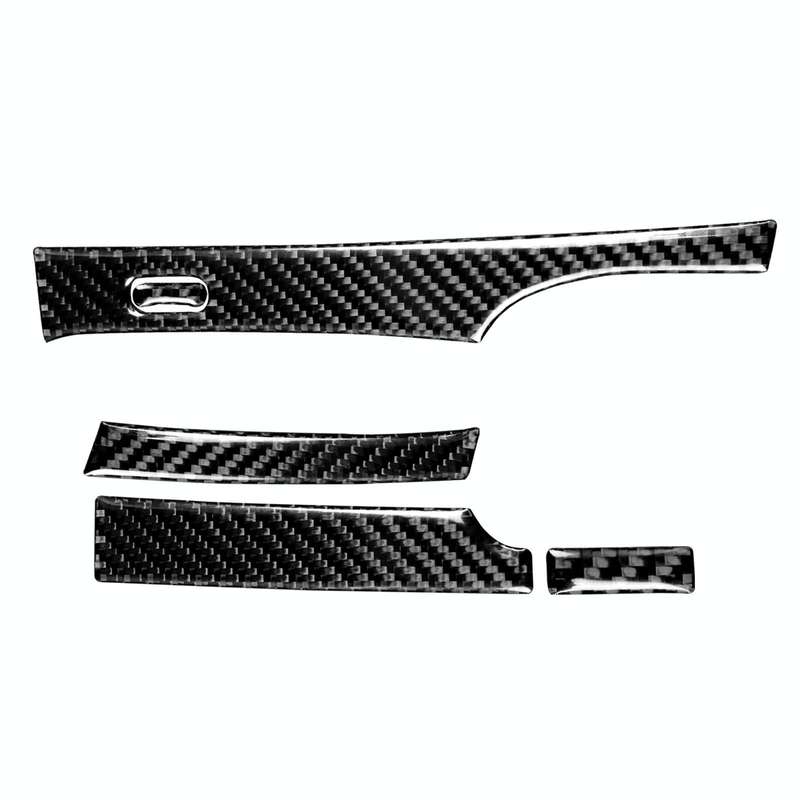 5 in 1 Car Carbon Fiber Automatic Gear Decorative Sticker for Honda Civic 8th Generation 2006-201...