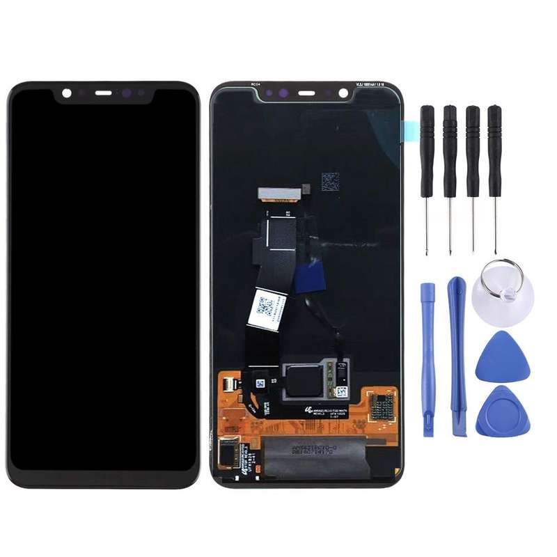 Original LCD Screen for Xiaomi Mi 8 UD / Mi 8 Pro Digitizer Full Assembly with Fingerprint Sensor...