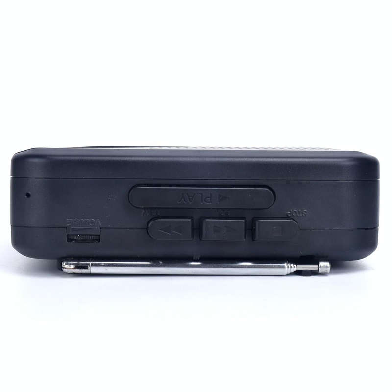 TON009 Stereo Cassette Tape Player FM/AM Radio with External Speaker