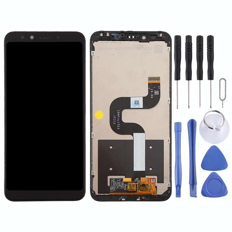 TFT LCD Screen for Xiaomi Mi 6X / A2 Digitizer Full Assembly with Frame(Black)