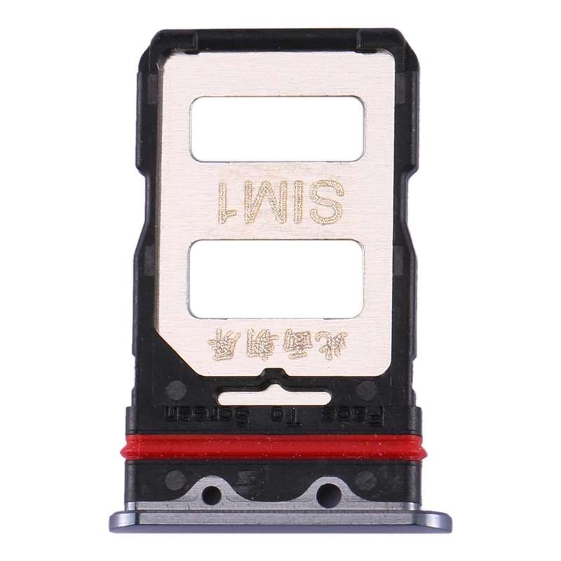 SIM Card Tray + SIM Card Tray for Xiaomi Redmi K30 Pro(Black)