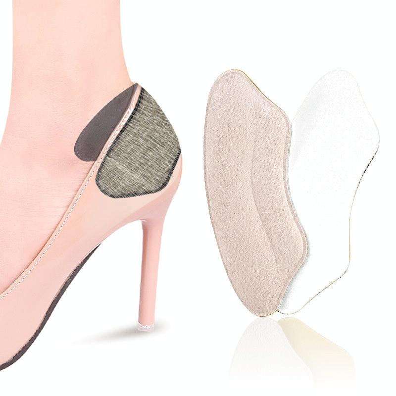 5 Pairs 062 High-heeled Shoes Sponge Soft Anti-abrasion Anti-slip Heel Protective Sticker(Black)