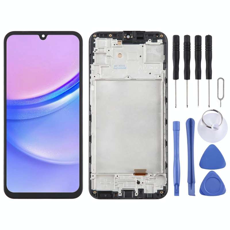 For Samsung Galaxy A15 5G SM-A156B TFT LCD Screen Digitizer Full Assembly with Frame, Not Support...