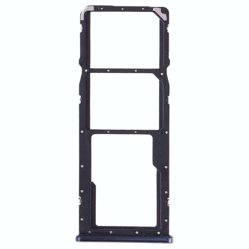 SIM Card Tray + SIM Card Tray + Micro SD Card Tray for Huawei Y9 (2019) (Black)