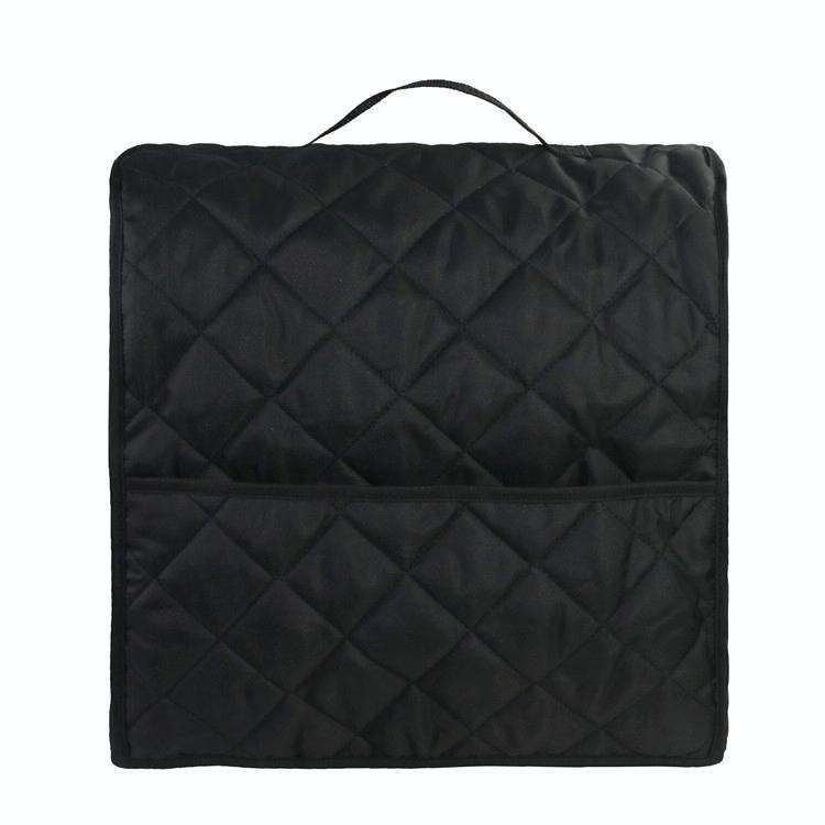 For KitchenAid 4.5QT Mixer Machine Dust Cover Waterproof Storage Bag 36 x 23 x 36cm(Black)