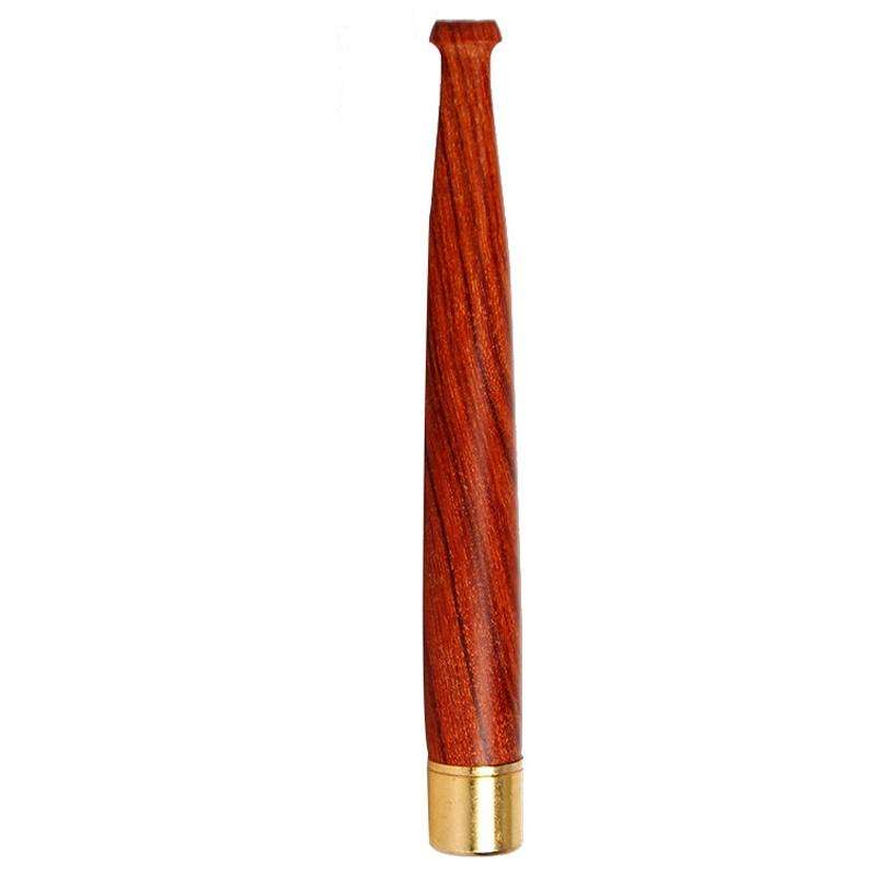 Ladies Twig Pull Rod Filter Can Wash Wood Sandalwood Long Cigarette Holder, Specifications:5 mm F...