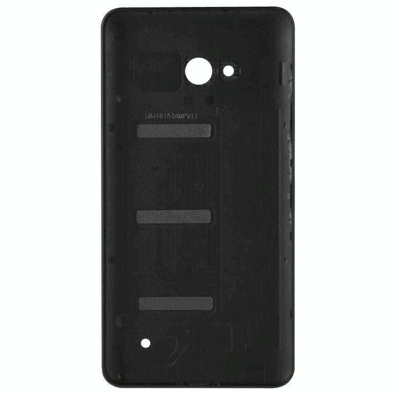 Frosted Surface Plastic Back Housing Cover for Microsoft Lumia 640(Black)