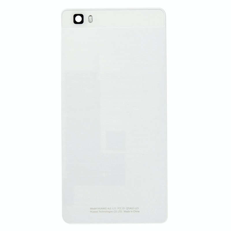 For Huawei P8 Lite Battery Back Cover(White)