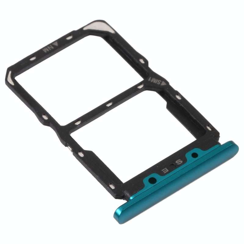 SIM Card Tray + NM Card Tray for Huawei Nova 5 Pro (Green)