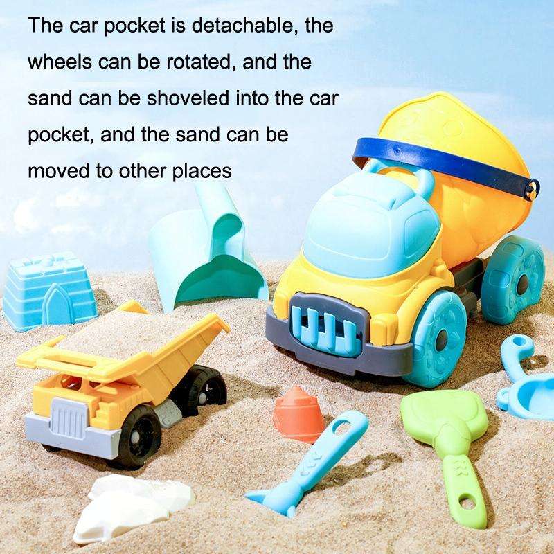 8 PCS / Set Turtle Beach Toy Set Children Sand Shovel And Water Play Tools