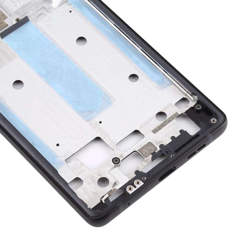 Front Housing LCD Frame Bezel Plate for Nokia 7 TA-1041 (Black)