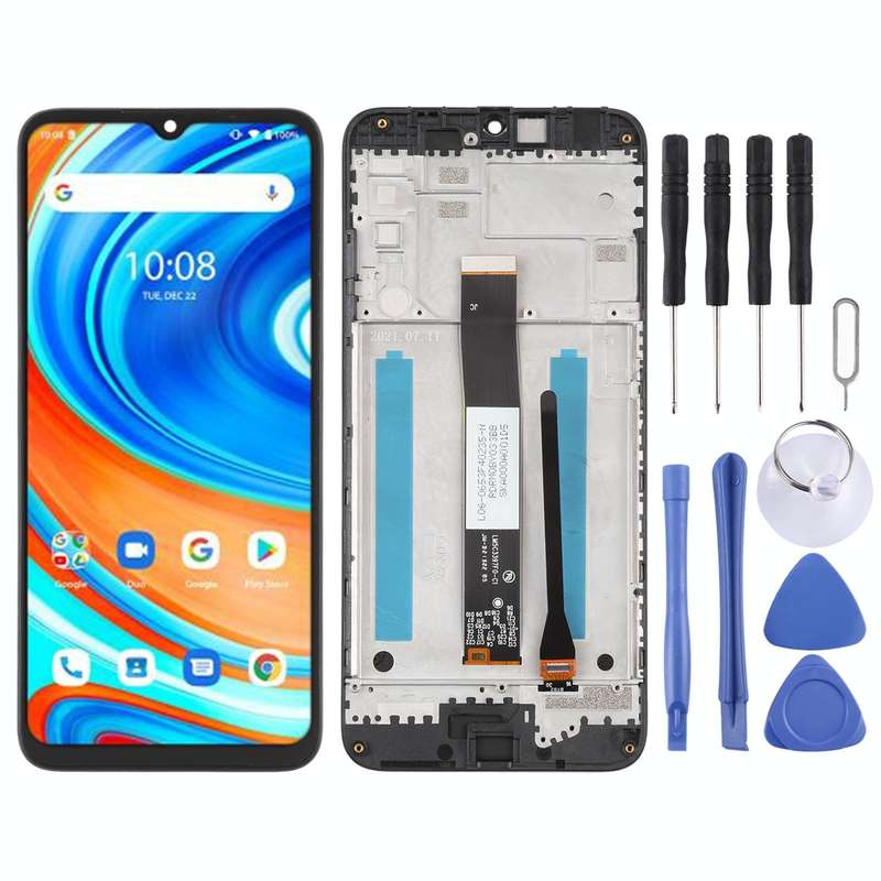 LCD Screen and Digitizer Full Assembly for UMIDIGI A9(Black)