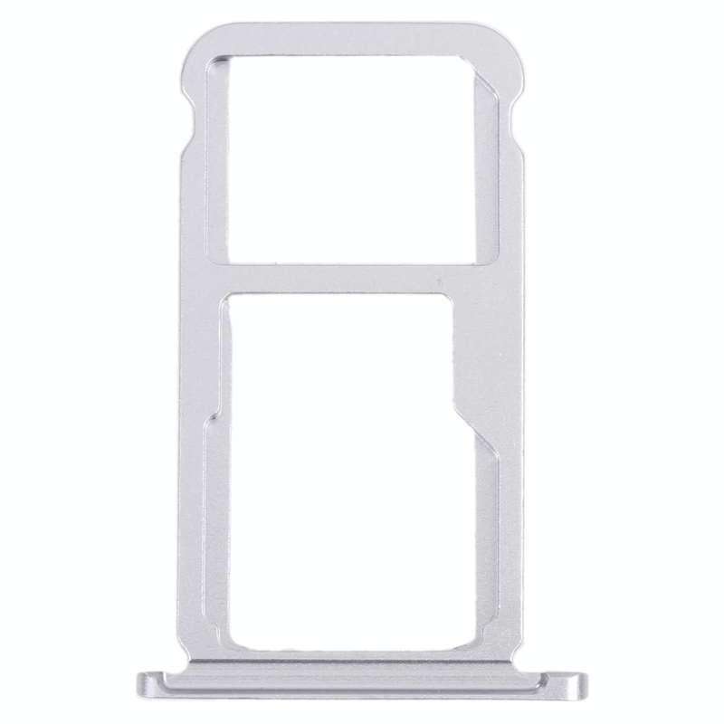 SIM Card Tray + SIM Card Tray / Micro SD Card Tray for Honor Mate 9 Lite (Grey)