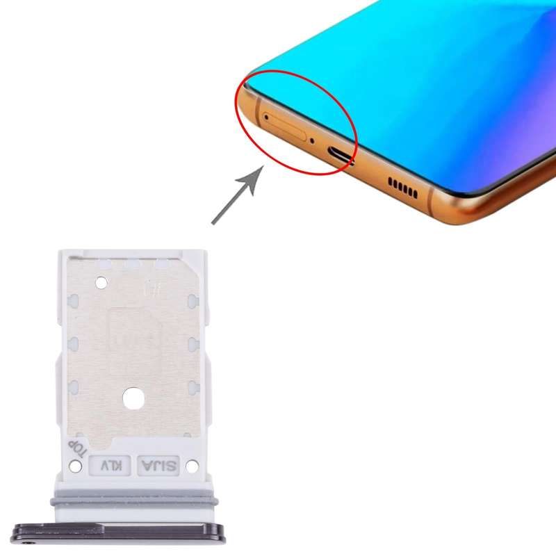 For Samsung Galaxy S22+ 5G / S22 5G / SM-S906B SM-S901B Original SIM Card Tray + SIM Card Tray (B...