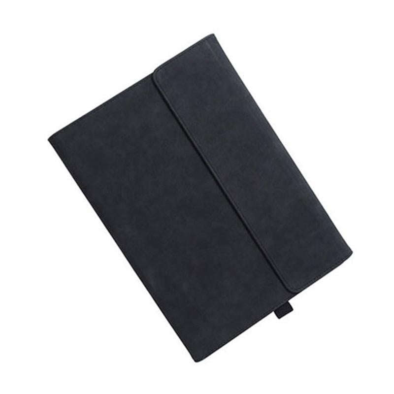 For Microsoft Surface Pro 7 / 7+ South African Sheepskin Magnetic Horizontal Flip Leather Case wi...
