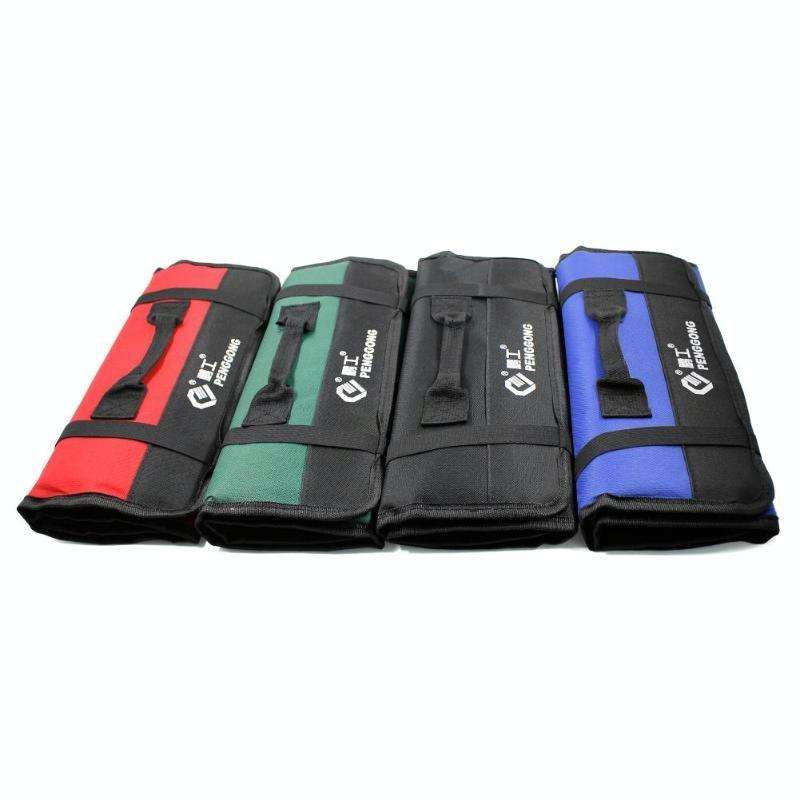 Multi-function Waterproof Oxford Carrying Folding Roll Bags Portable Storage Tool Bag(Green)