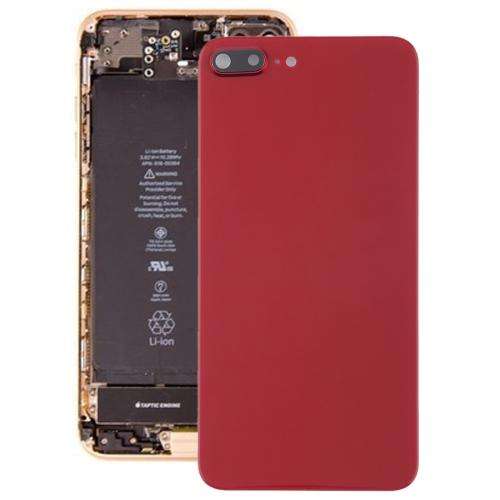 Back Cover with Adhesive for iPhone 8 Plus(Red)