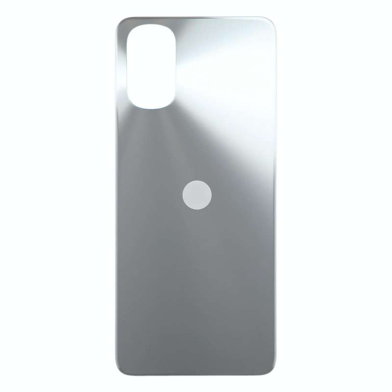 For Motorola Moto E32 Original Battery Back Cover(Silver)