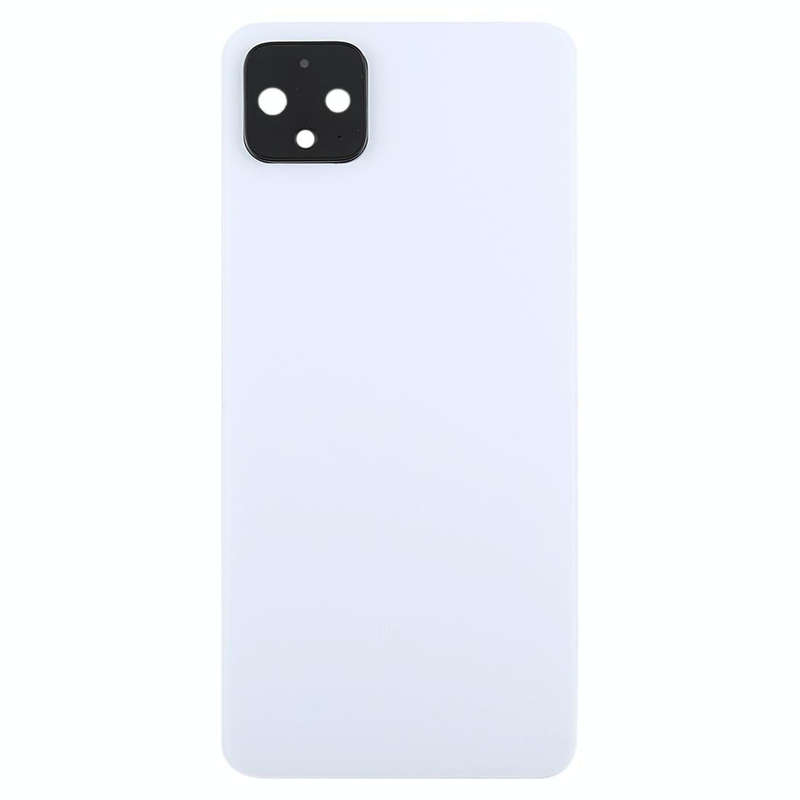 Battery Back Cover with Camera Lens Cover for Google Pixel 4XL(White)