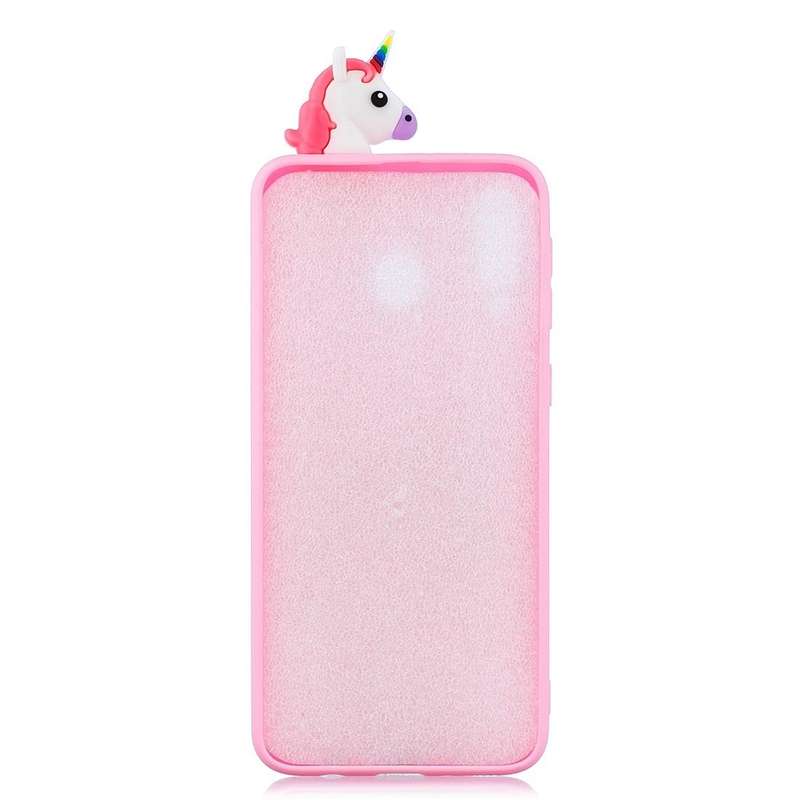 For Galaxy A30 Shockproof Cartoon TPU Protective Case(Unicorn)