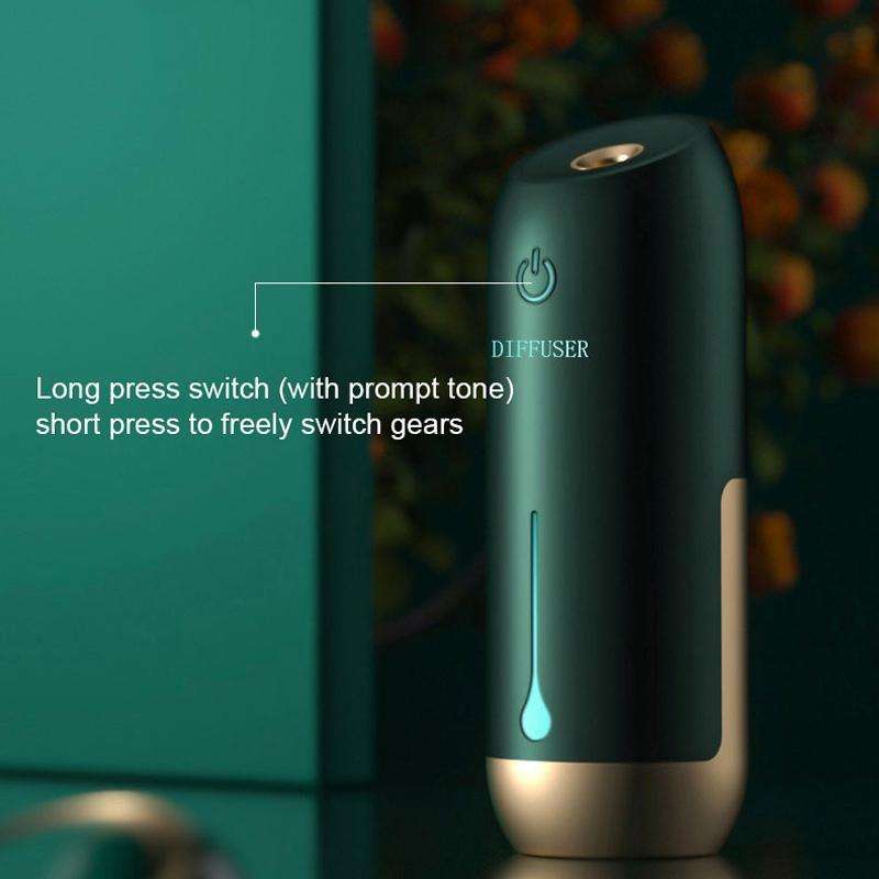 Timed Automatic Spray Air Purification Diffuser, Single Machine, No Essential Oil(2.0 Forest Green)