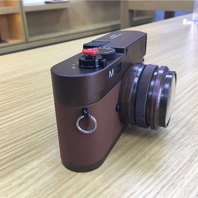 For Leica M Non-Working Fake Dummy DSLR Camera Model Photo Studio Props (Dark Coffee)