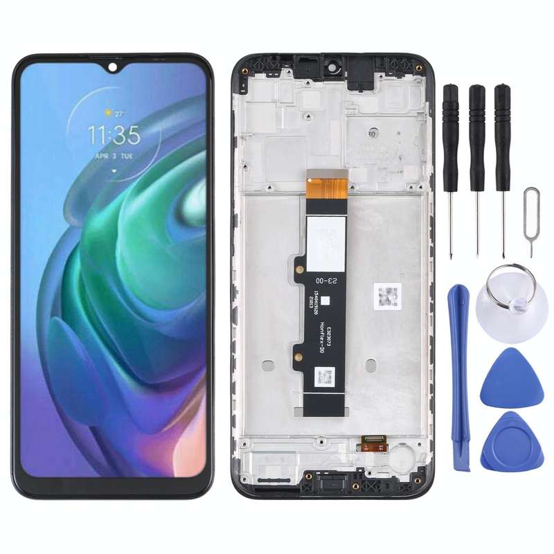 TFT LCD Screen for Motorola Moto G10 Digitizer Full Assembly with Frame