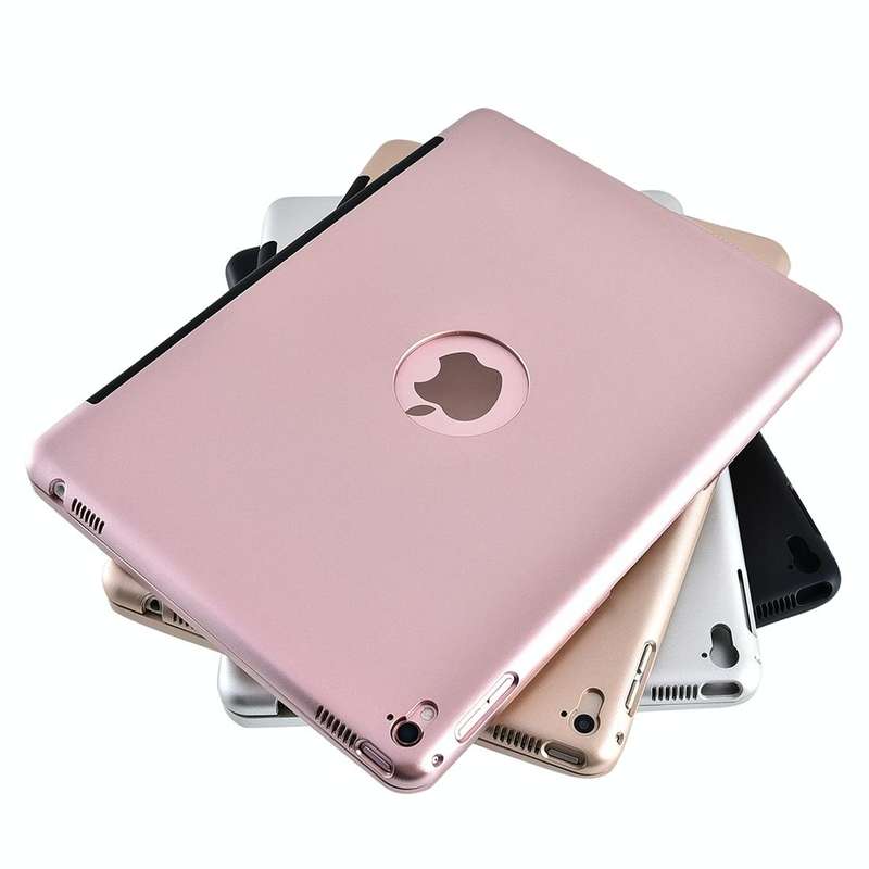 For iPad Pro 9.7 inch / iPAD Air 2 Horizontal Flip Tablet Case + Bluetooth Keyboard(Black)