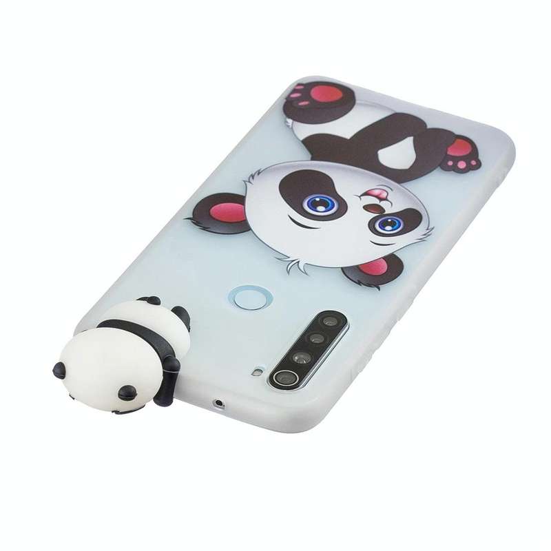 For Xiaomi Redmi Note 8 Shockproof Cartoon TPU Protective Case(Panda)