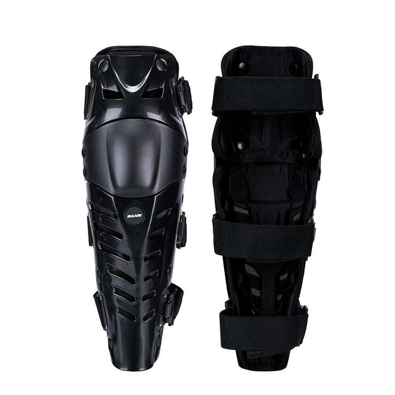 SULAITE Motorcycle Outdoor Riding Anti-Fall Protective Gear Knee Pads(Black)