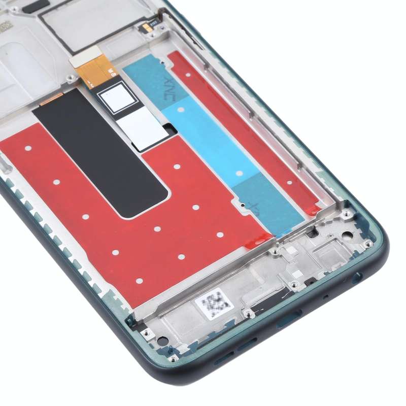 TFT LCD Screen for Nokia X10 TA-1350 TA-1332 Digitizer Full Assembly with Frame (Green)
