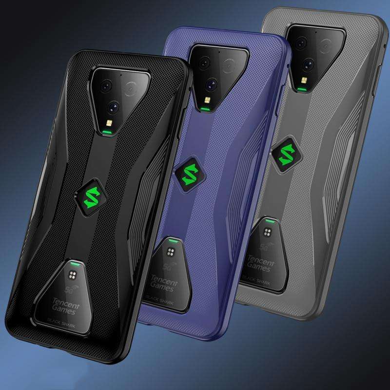 For Xiaomi Black Shark 3 TPU Cooling Gaming Phone All-inclusive Shockproof Case(Grey)