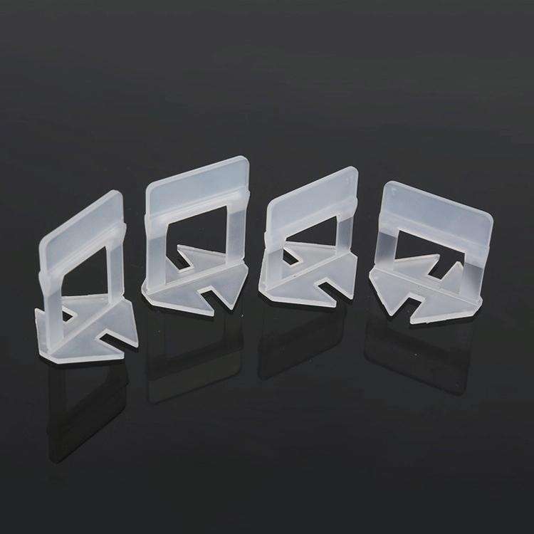 100 PCS 2.5mm Tile Leveling System Clips Kit Wall Floor Tile Spacer Tiling Tool for Paving Locato...